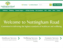 Tablet Screenshot of nottinghamroad.co.uk